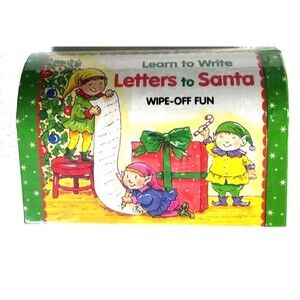Letters to Santa Kit Wipe-Off Fun Mail Box Case New Sealed  Holiday Christmas